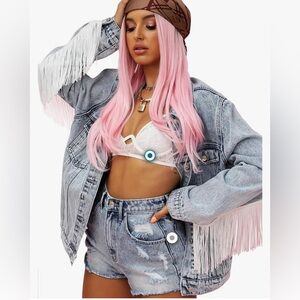 Women's Oversized Denim Jean Jacket Coats